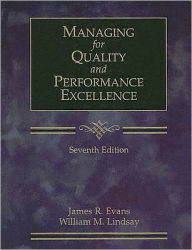 Managing for Quality and Performance Excellence (with CD-ROM) / Edition 7