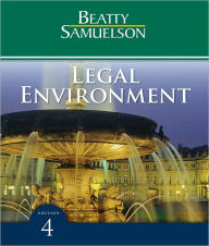 Title: Legal Environment / Edition 4, Author: Jeffrey F. Beatty
