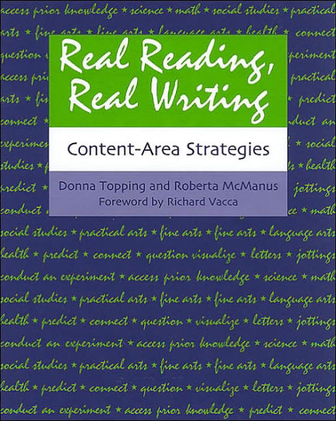 Real Reading, Real Writing: Content-Area Strategies