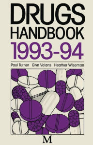 Title: Drugs Handbook 1993-94, Author: Paul Turner