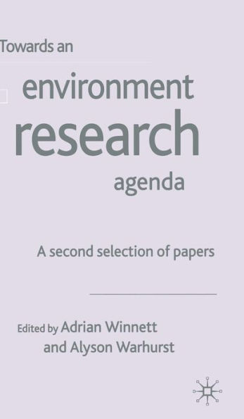 Towards an Environment Research Agenda: A Second Selection of Papers