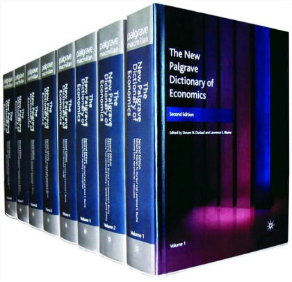 The New Palgrave Dictionary Of Economics / Edition 2 By Palgrave ...