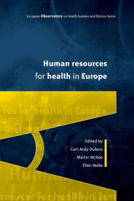 Human Resources for Health in Europe / Edition 1