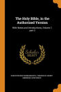 The Holy Bible, in the Authorized Version: With Notes and Introductions, Volume 1, part 2