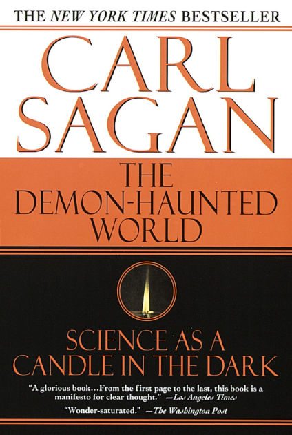 Sagan,　Candle　Dark　Paperback　World:　Noble®　The　a　as　the　Demon-Haunted　by　Science　Ann　in　Carl　Druyan,　Barnes