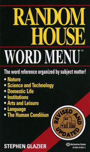 Random House Webster's Word Menu