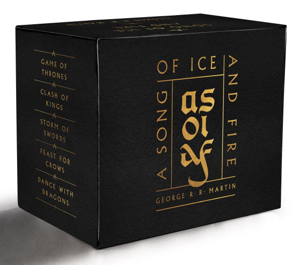 George R. R. Martin's A Game of Thrones 5-Book Boxed Set (Song of Ice and Fire Series): A Game of Thrones, A Clash of Kings, A Storm of Swords, A Feast for Crows, and A Dance with Dragons