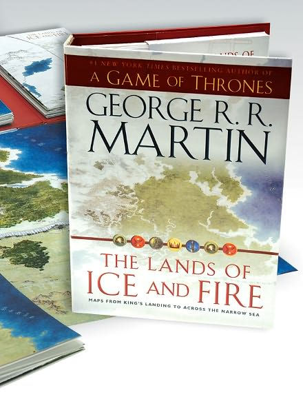 The Lands of Ice and Fire (A Game of Thrones): Maps from King's Landing to Across the Narrow Sea