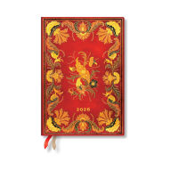 Title: Paperblanks 2026 Fiammetta Fiammetta 12-Month Planner MIDI Horizontal Elastic Band 160 Pg 100 GSM