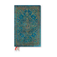 Title: Paperblanks 2025-2026 Azure Equinoxe 18-Month Planner Flexis Maxi Vertical Elastic Band 224 Pg 80 GSM