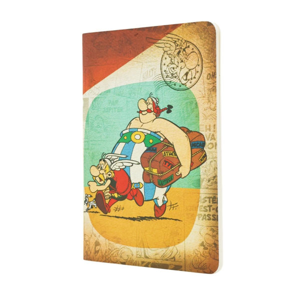 A New Journey A6 Unlined Softcover Cahier, 80pg, 100gsm by Paperblanks (the Adventures of Asterix)