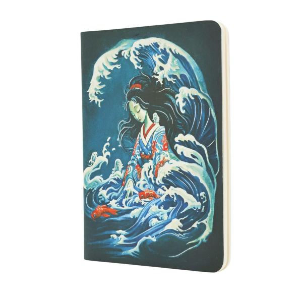 Empress Jingu A6 Unlined Softcover Cahier, 80pg, 100gsm by Paperblanks (Esprit de Lacombe)