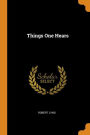 Things One Hears