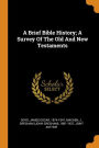 A Brief Bible History; A Survey Of The Old And New Testaments