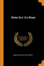 Notes On I. (ii.) Kings