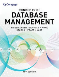 Title: Concepts of Database Management / Edition 10, Author: Lisa Friedrichsen