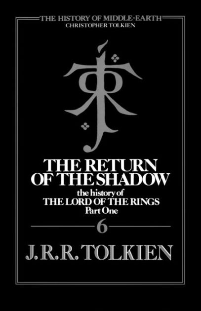 The Return Of The Shadow: The History of the Lord of the Rings, Part One|Paperback