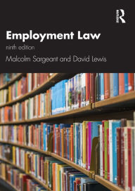 Title: Employment Law 9e / Edition 2, Author: Malcolm Sargeant