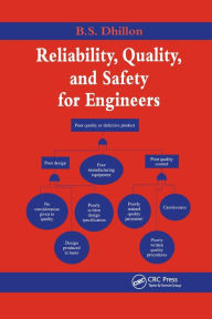 Title: Reliability, Quality, and Safety for Engineers / Edition 1, Author: B.S. Dhillon