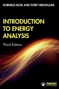 Title: Introduction to Energy Analysis, Author: Kornelis Blok