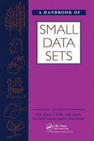 Title: A Handbook of Small Data Sets, Author: David J. Hand