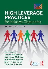 Title: High Leverage Practices for Inclusive Classrooms, Author: James McLeskey