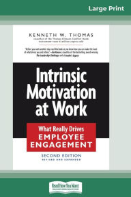 Title: Intrinsic Motivation at Work (16pt Large Print Edition), Author: Kenneth W Thomas