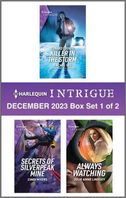 Harlequin Intrigue December 2023 - Box Set 1 Of 2 By Rachel Lee, Cindi ...