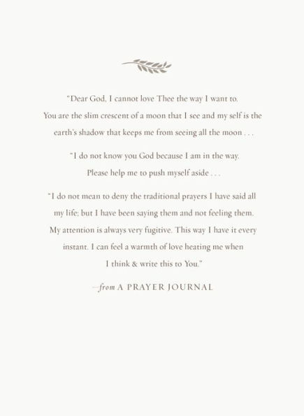A Prayer Journal