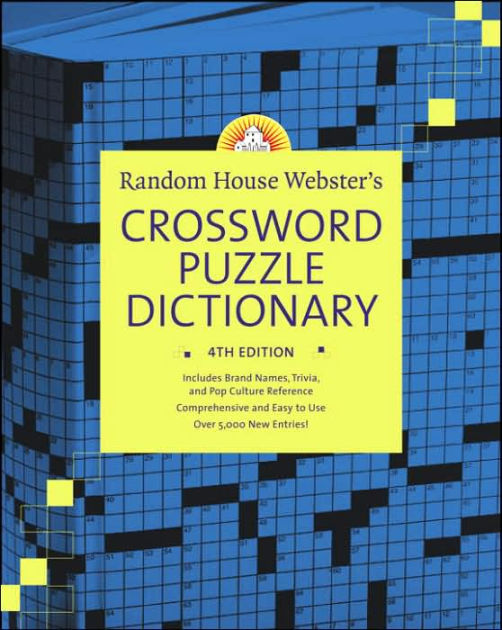 Merriam-Webster's Crossword Puzzle Dictionary, 4th Ed., Enlarged Print  Edition, Newest Edition (Trade Paperback)