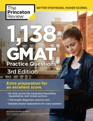 Title: 1,138 GMAT Practice Questions, 3rd Edition, Author: The Princeton Review