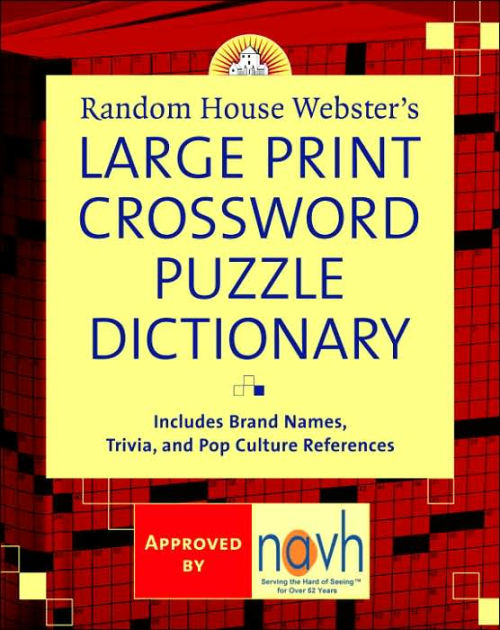 Random House Webster's Crossword Puzzle Dictionary ...