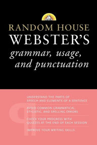 Title: Random House Webster's Grammar, Usage, and Punctuation, Author: Random House