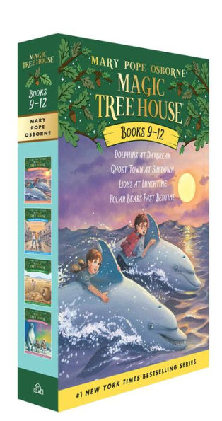 Magic Tree House The Mystery of the Ancient Riddles Boxed Set #3: Book 9 - 12 (Magic Treehouse Series)