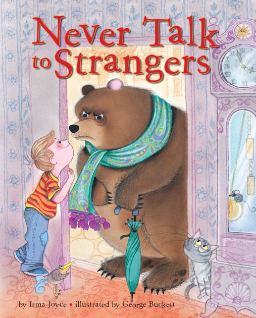 never talk to strangers kids book