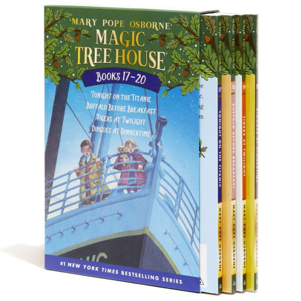 Magic Tree House Volumes 17-20 Boxed Set: The Mystery of the Enchanted Dog