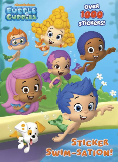 Sticker Swim-sation! (Bubble Guppies) by Golden Books, Paperback