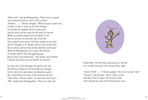 Horton and the Kwuggerbug and More Lost Stories