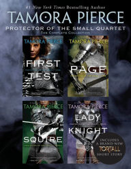 Title: Protector of the Small Quartet: First Test; Page; Squire; Lady Knight, Author: Tamora Pierce