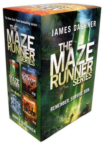 The Maze Runner Series Complete Collection By James Dashner, Paperback ...