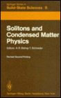 Solutions and Condensed Matter Physics: Proceedings