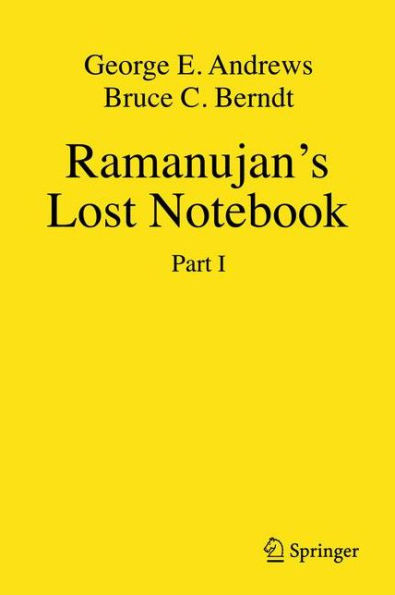 Ramanujan's Lost Notebook: Part I / Edition 1