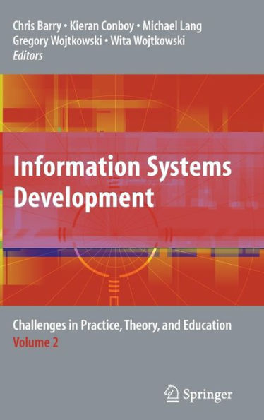 Information Systems Development: Challenges in Practice, Theory, and Education Volume 2
