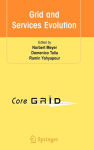 Alternative view 2 of Grid and Services Evolution