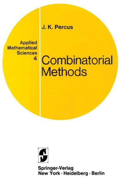 Combinatorial Methods / Edition 1