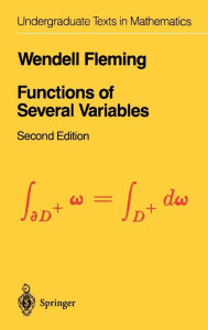 Title: Functions of Several Variables / Edition 2, Author: Wendell Fleming