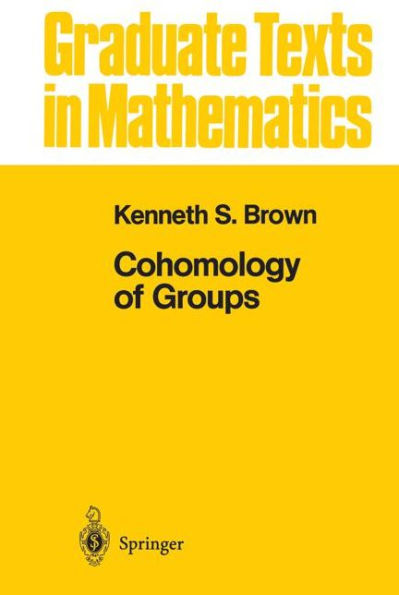 Cohomology of Groups / Edition 1