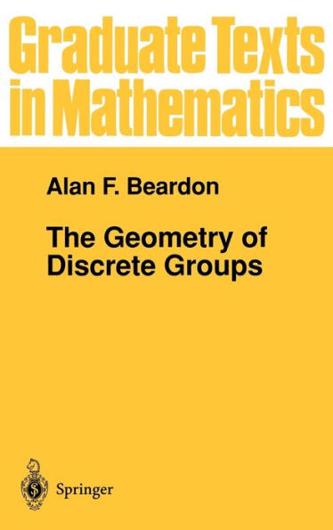 The Geometry of Discrete Groups / Edition 1