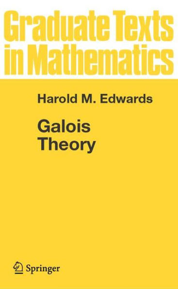 Galois Theory / Edition 1