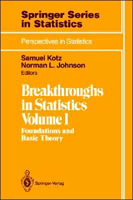 Breakthroughs in Statistics: Foundations and Basic Theory